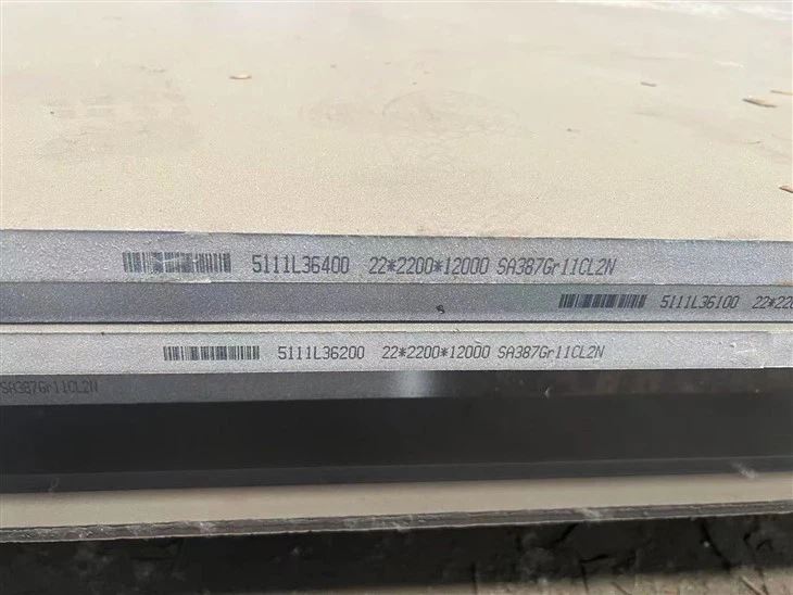 SA387Gr22CL2 Čelična ploča posude pod pritiskom – ASTM/ASME standard